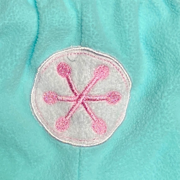 Bundles Baby Place & Bon Bebe Girls One Piece & Fleece Sweat Pants Size 6-9 Mont - Picture 3 of 11